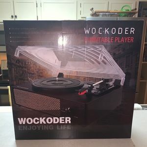 brand new record player